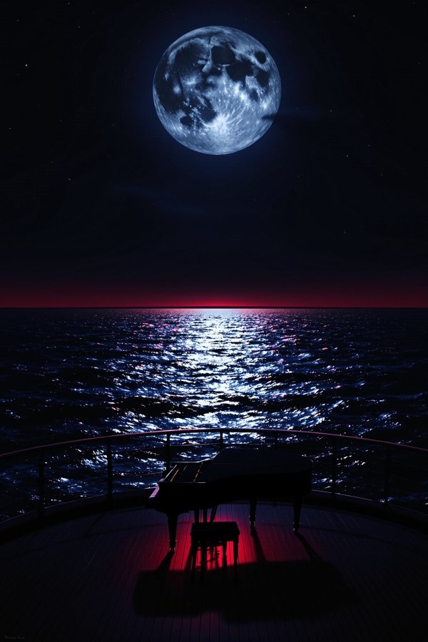 海上琴声 The Ocean Piano 蓝天影视海报